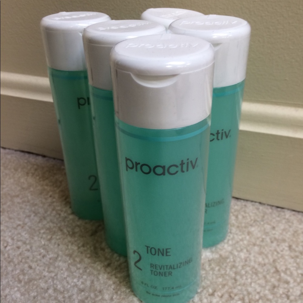Five new Proactiv toner bottles